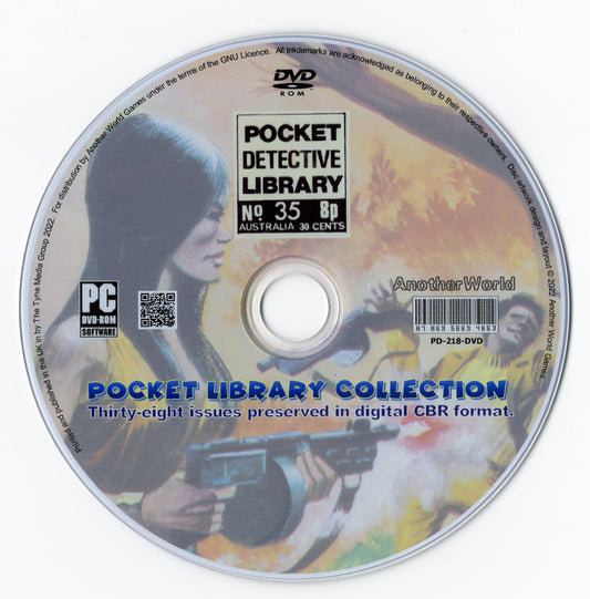 Pocket Detective Library - Comic Book Collection on DVD-ROM - AnotherWorldGames