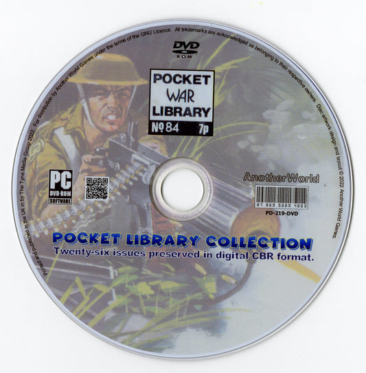 Pocket War Library - Comic Book Collection on DVD-ROM - AnotherWorldGames