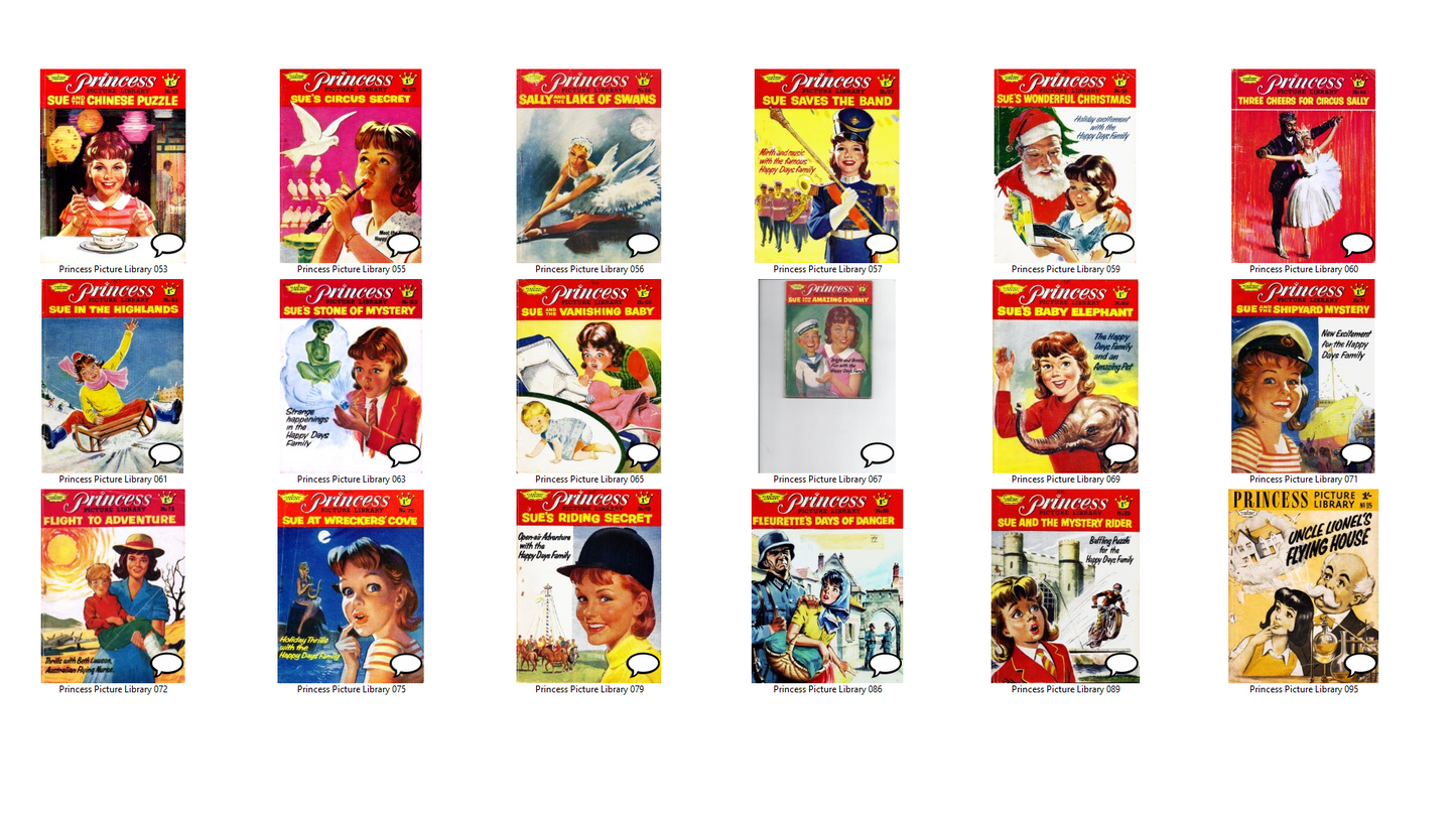 Princess Picture Library - Comic Book Collection on DVD-ROM