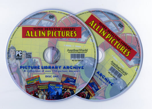 Super Detective Library - Comic Book Collection on DVD-ROM (2 Disc Set) - AnotherWorldGames