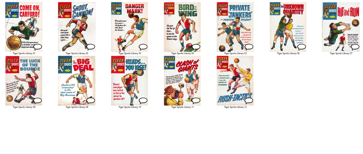 Tiger Sports Library – Complete Comic Collection - Download
