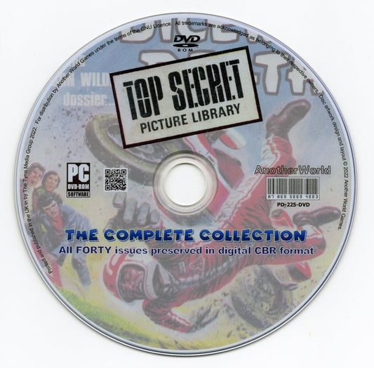 Top Secret Picture Library – Complete Comic Collection on DVD-ROM - AnotherWorldGames
