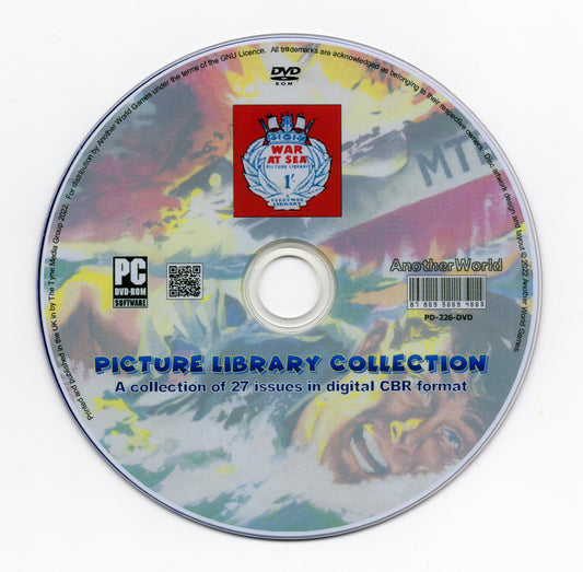 War at Sea Picture Library – Comic Collection on DVD-ROM - AnotherWorldGames