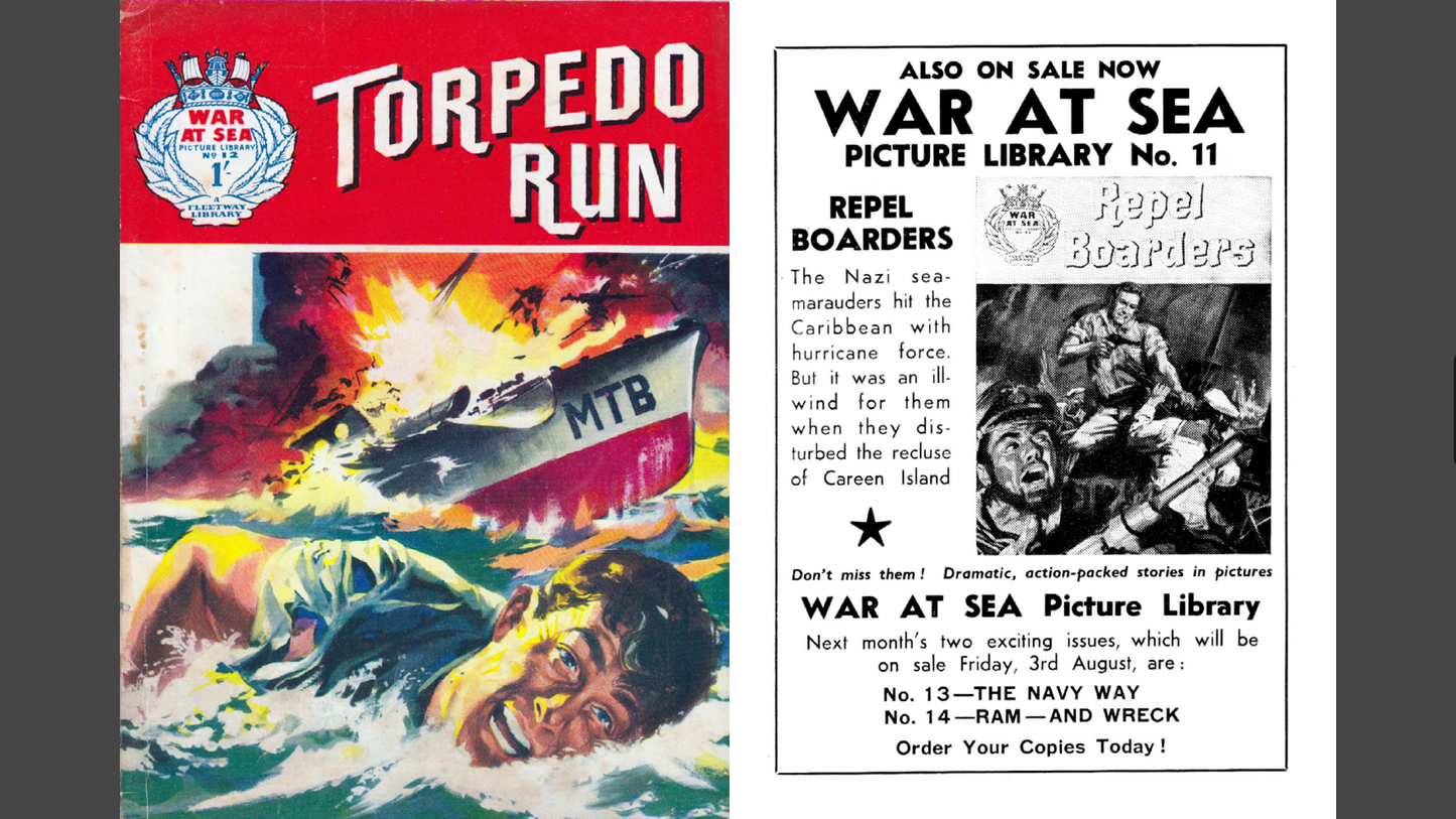 War at Sea Picture Library – Comic Collection on DVD-ROM