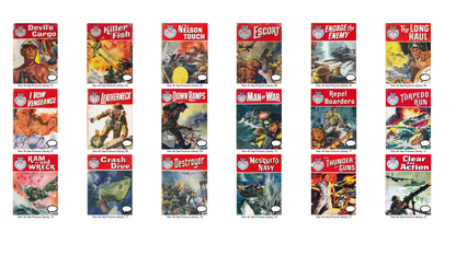 War at Sea Picture Library – Comic Collection on DVD-ROM