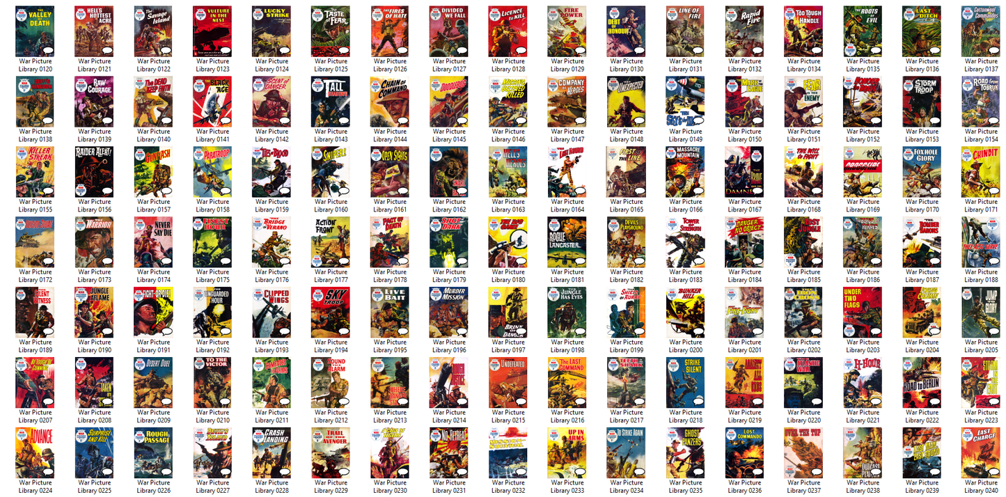 War Picture Library (1967-1989) Collection on DVD-ROM (4 Disc Set)