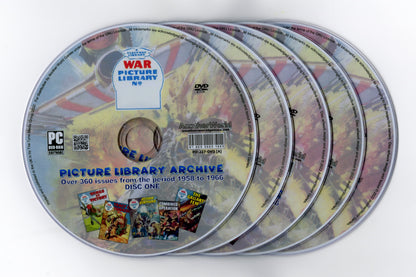 War Picture Library (1958-1966) Collection on DVD-ROM (5 Disc Set)