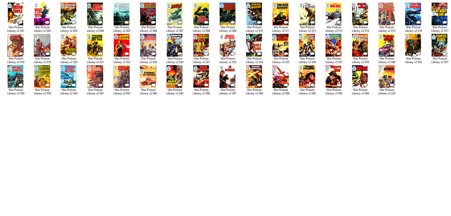 War Picture Library V2 - Comic Book Collection on DVD-ROM