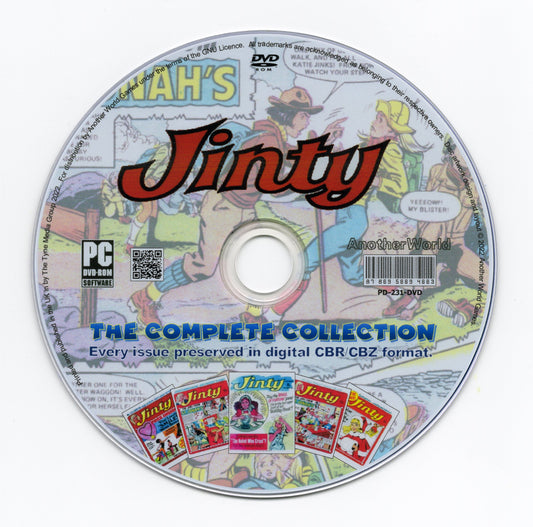 Jinty Comic - The Complete Collection +Annuals +Specials on DVD-ROM - AnotherWorldGames