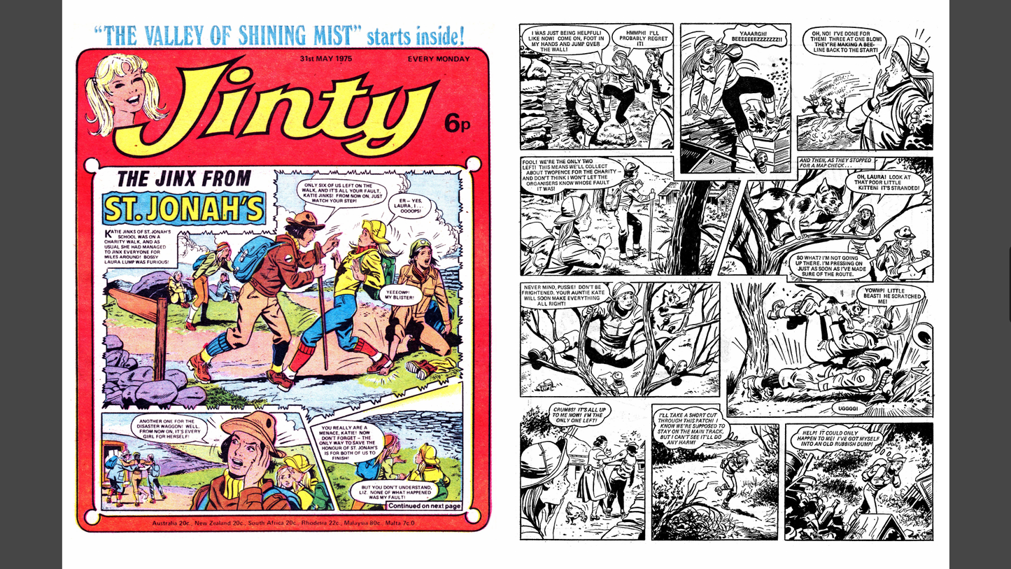 Jinty - Comic Book Collection on DVD-ROM +Annuals +Specials