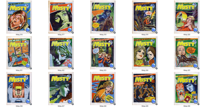 Misty - Complete Comic Collection on DVD-ROM +Annuals +Specials