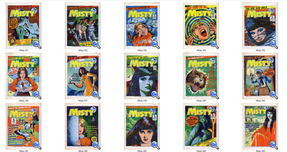 Misty - Complete Comic Collection on DVD-ROM +Annuals +Specials