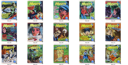 Misty - Complete Comic Collection on DVD-ROM +Annuals +Specials