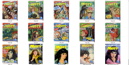 Misty - Complete Comic Collection on DVD-ROM +Annuals +Specials