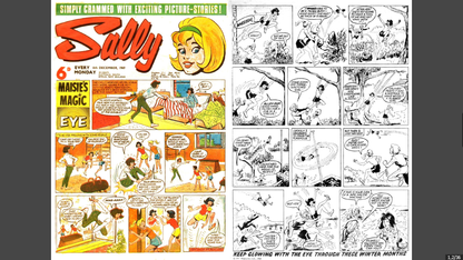 Sally - The Comic Book Collection on DVD-ROM +Annuals