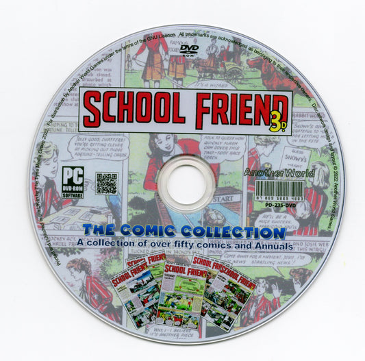School Friend – The Comic Collection including Annuals - DVD-ROM - AnotherWorldGames