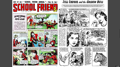 School Friend – Comic Book Collection on DVD-ROM +Annuals
