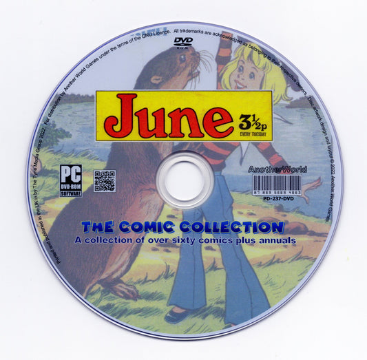 June - Comic Book Collection on DVD-ROM +Annuals - AnotherWorldGames
