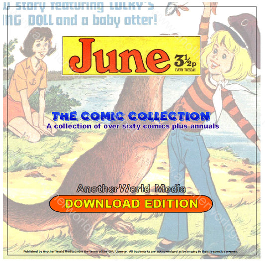 June - The Comic Book Collection plus Annuals - Download - AnotherWorldGames
