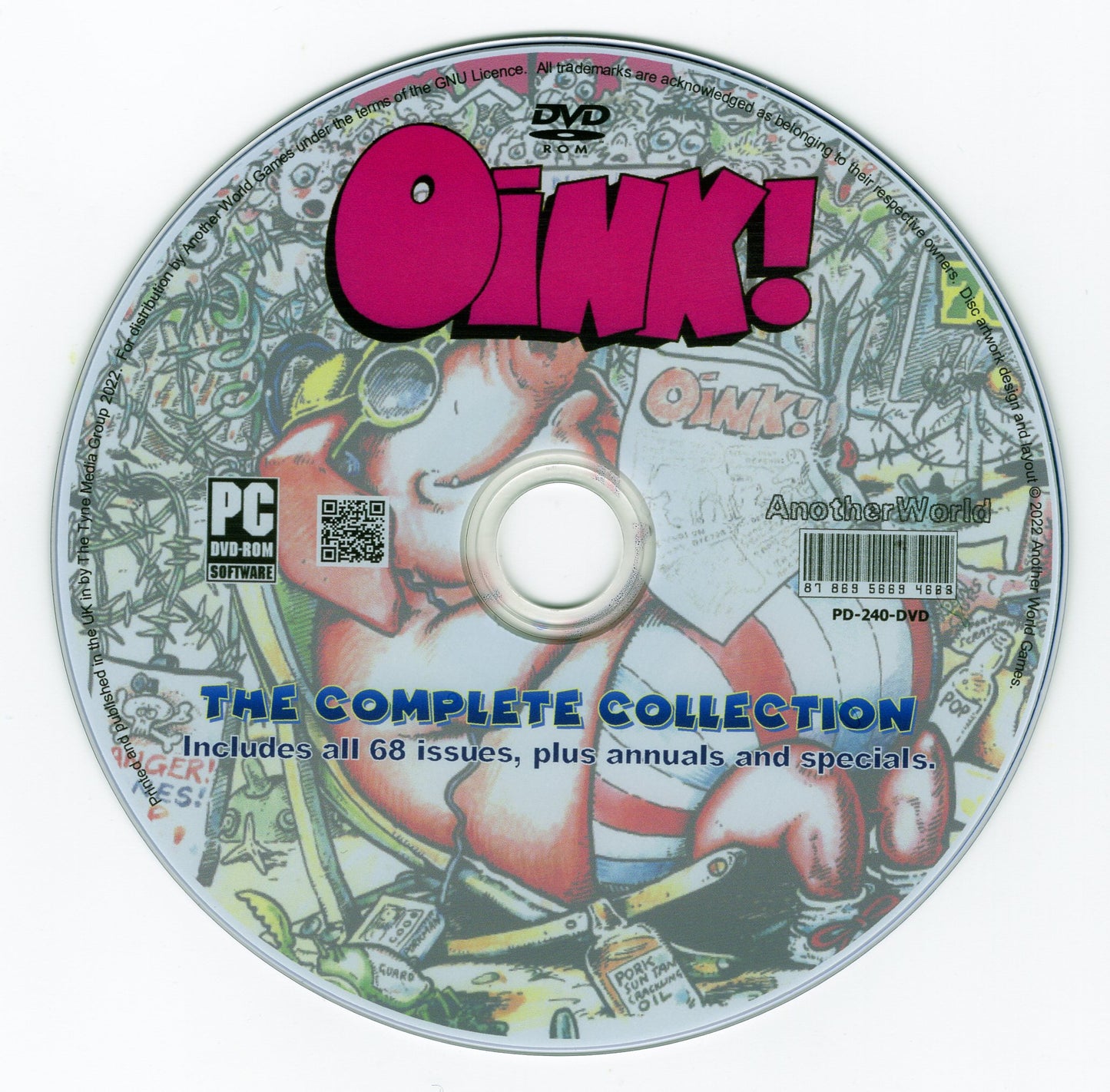 Oink - The Complete Comic Book Collection on DVD-ROM +Specials +Annuals