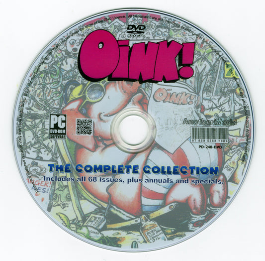 Oink - The Complete Comic Book Collection on DVD-ROM +Specials +Annuals - AnotherWorldGames