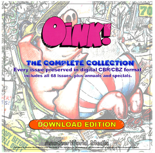 Oink - The Complete Comic Book Collection plus Specials & Annuals - Download - AnotherWorldGames