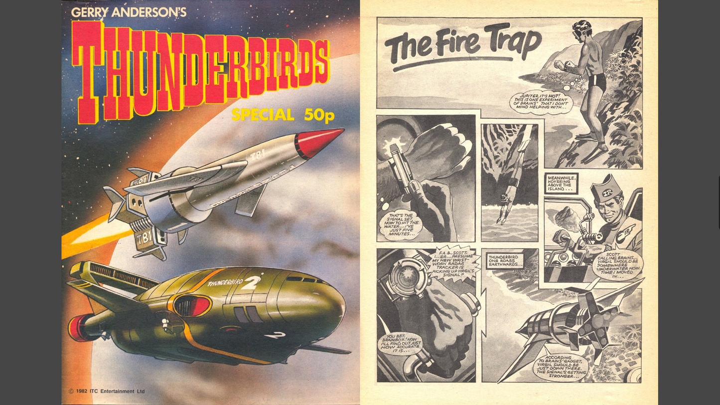 Thunderbirds Complete Comic Collection on DVD-ROM (3 Disc Set) +Annuals +Specials