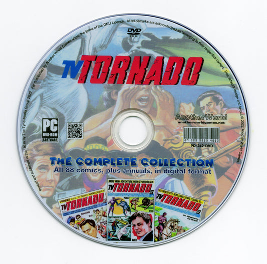 TV Tornado Magazine/Comic – The Complete Collection on DVD-ROM +Annuals +Specials - AnotherWorldGames