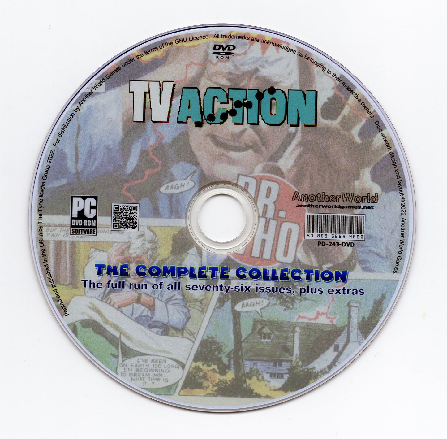 TV Action Magazine – The Complete Collection on DVD-ROM +Annual +Specials Countdown Comic