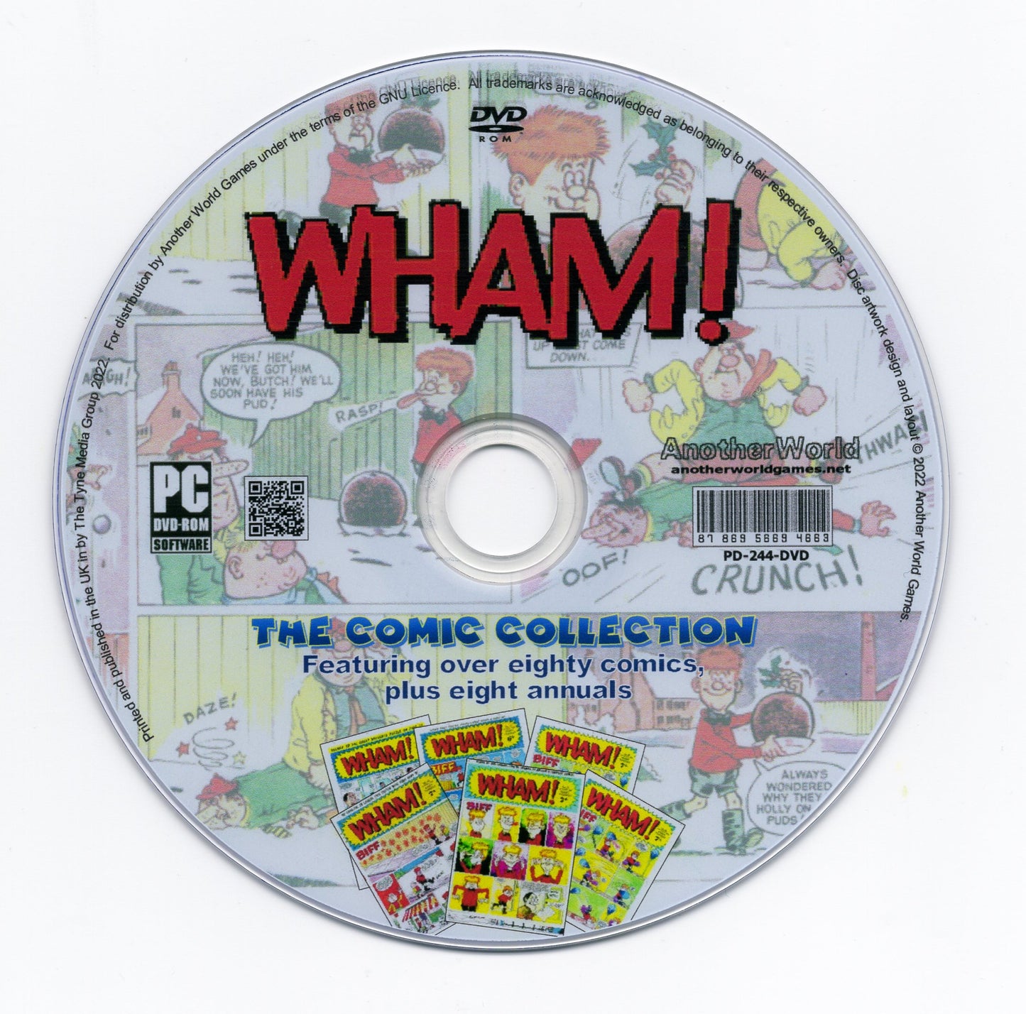 Wham! - The Comic Collection on DVD-ROM 80+ issues +Annuals