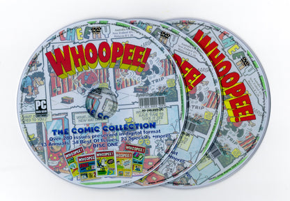 Whoopee! Comic – Comics, Annuals & Specials Collection on DVD (3 Disc Set) Over 280 issues