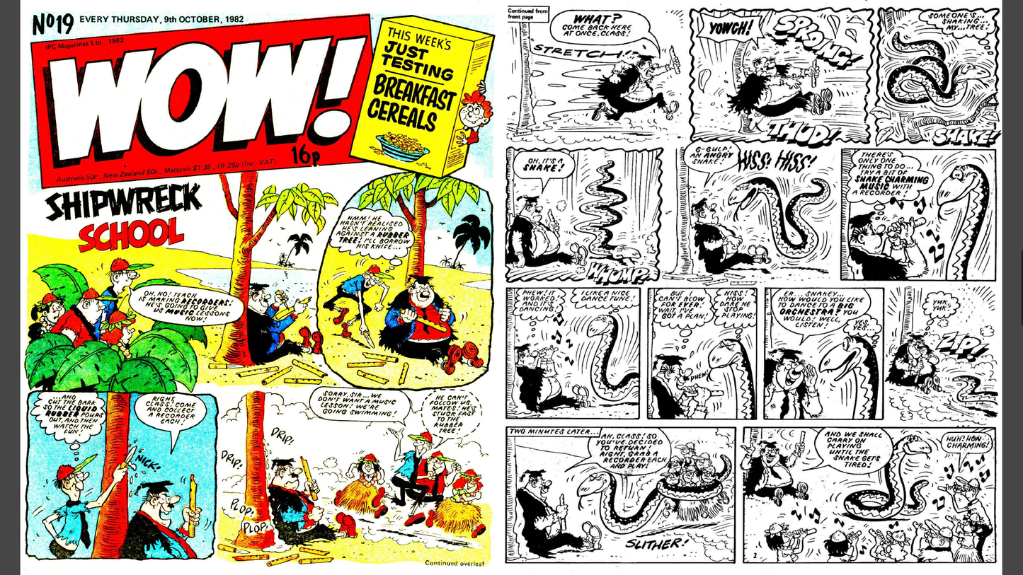 Wow! - The Complete Comic Collection on DVD-ROM +Annuals +Specials