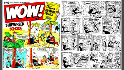 Wow! - The Complete Comic Collection on DVD-ROM +Annuals +Specials