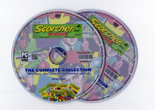 Scorcher - Complete Comic Collection on DVD-ROM (2 Disc Set) +Annuals - AnotherWorldGames