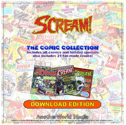 Scream! - Complete Comic Collection +Holiday Special & fan-made issues - Download