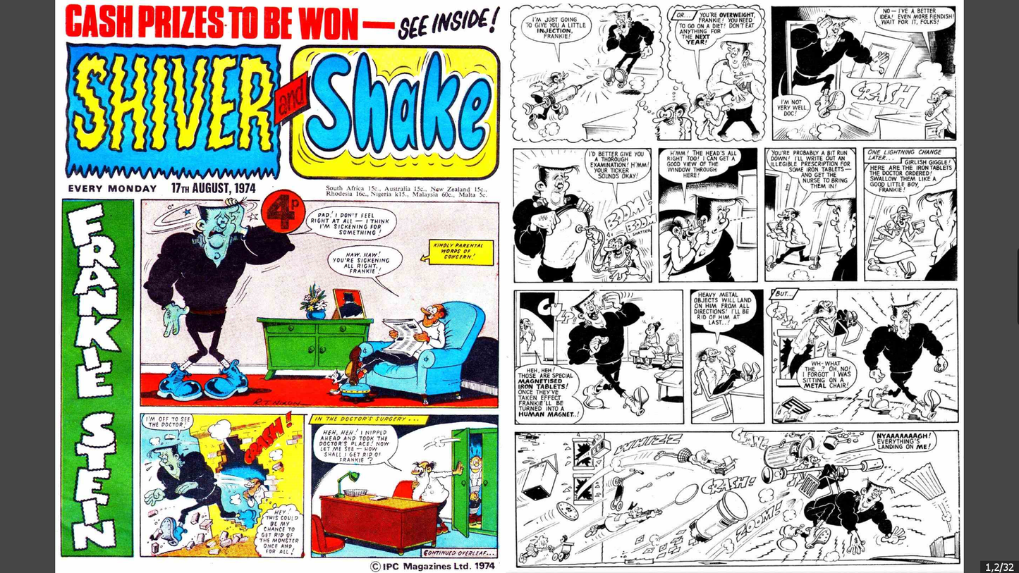 Shiver and Shake - Complete Comic Collection on DVD-ROM +Annuals +Specials