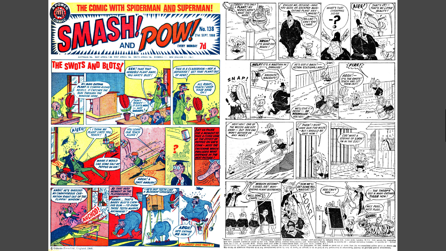 Smash! - The Comic Book Collection on DVD-ROM (2 Disc Set) 240+ Issues +Annuals