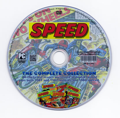 Speed! Comic - The Complete Collection on DVD-ROM +Annuals +Specials