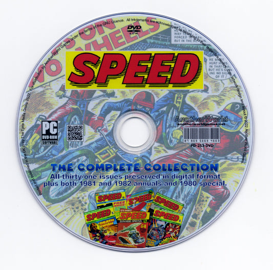 Speed! Comic - The Complete Collection on DVD-ROM +Annuals +Specials - AnotherWorldGames