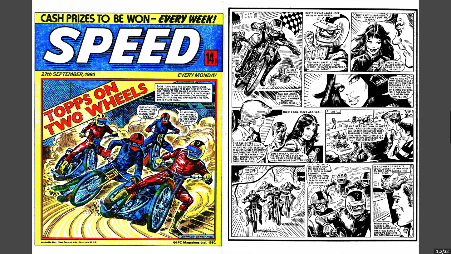 Speed! Comic - The Complete Collection on DVD-ROM +Annuals +Specials
