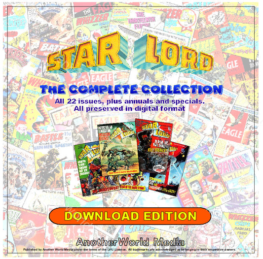 Starlord Comic - The Complete Collection plus Annuals & Specials - Download - AnotherWorldGames