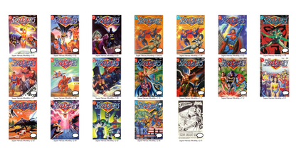 Superheroes Monthly Comic - The Complete Collection on DVD-ROM