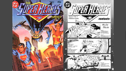 Superheroes Monthly Comic - The Complete Collection on DVD-ROM