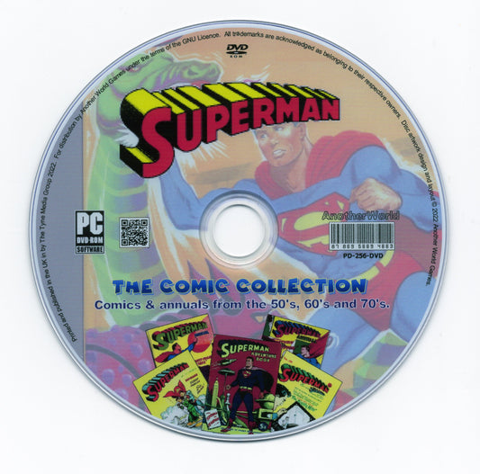 Superman - The Comic Book Collection on DVD-ROM +Annuals +Specials +More - AnotherWorldGames
