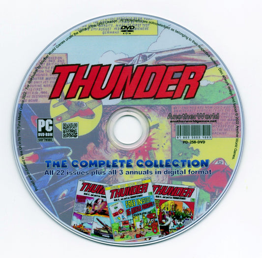 Thunder Comic - Complete Collection on DVD-ROM +Annuals - AnotherWorldGames