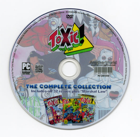 Toxic - Complete Collection Collection on DVD-ROM +Marshal Law - AnotherWorldGames