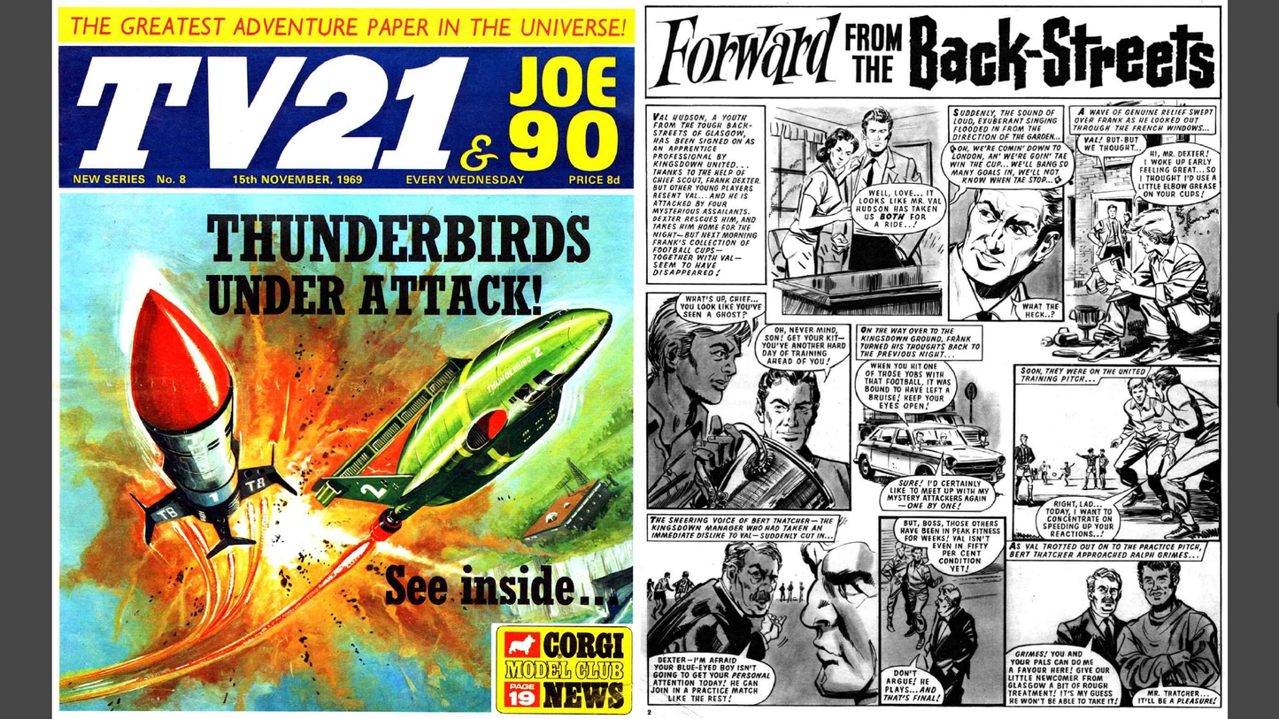 TV Century 21 & Joe 90 - Complete Collection on DVD-ROM Comics Annuals & Magazines