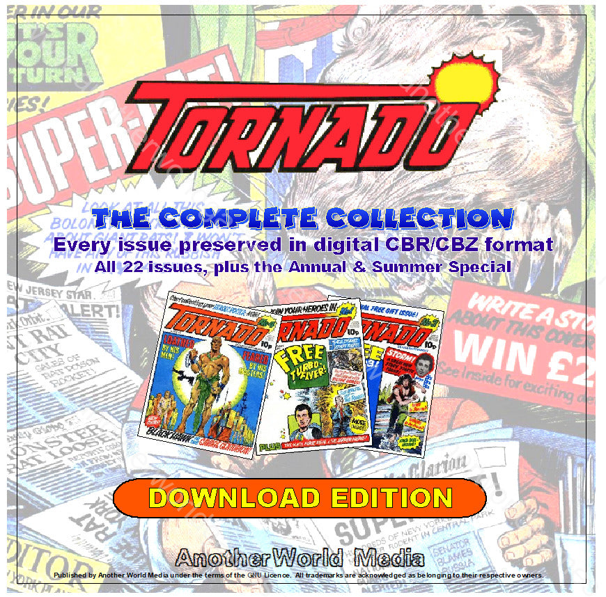 Tornado Comic - The Complete Collection incl. Annual & Summer Special - Download