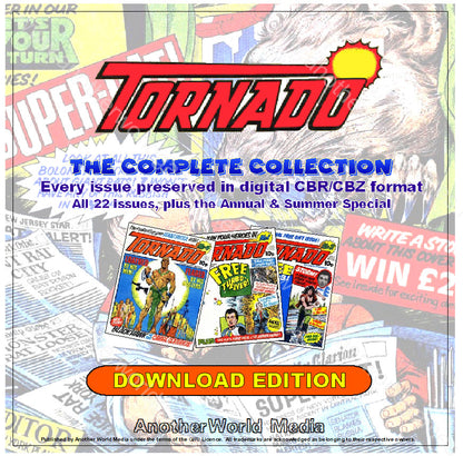 Tornado Comic - The Complete Collection incl. Annual & Summer Special - Download