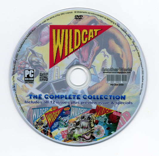 Wildcat - The Comic Book Collection on DVD-ROM Full Run +Specials - AnotherWorldGames